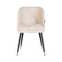 Axis White Chenille Chair